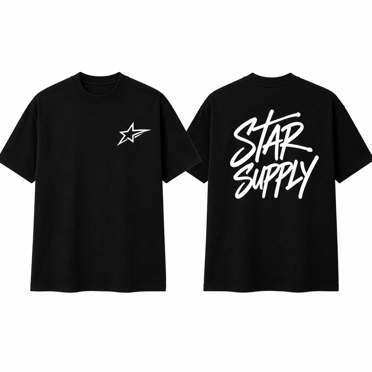 Star supply t-shirt (black)