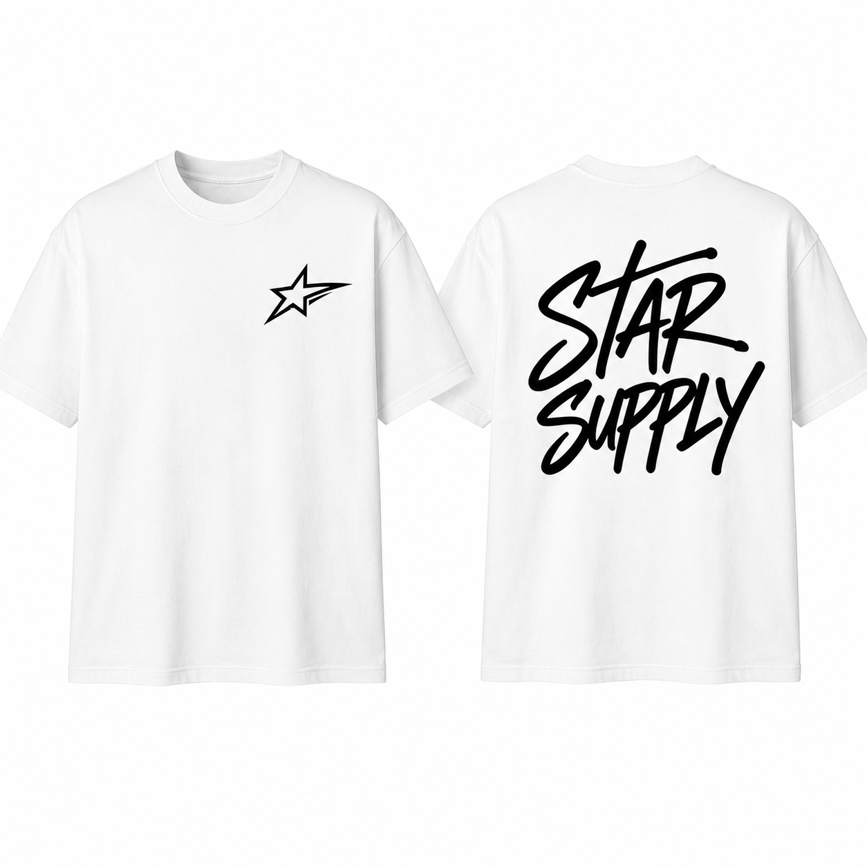 Star supply t-shirt (white)