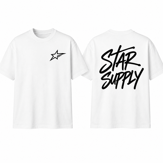 Star supply t-shirt (white)